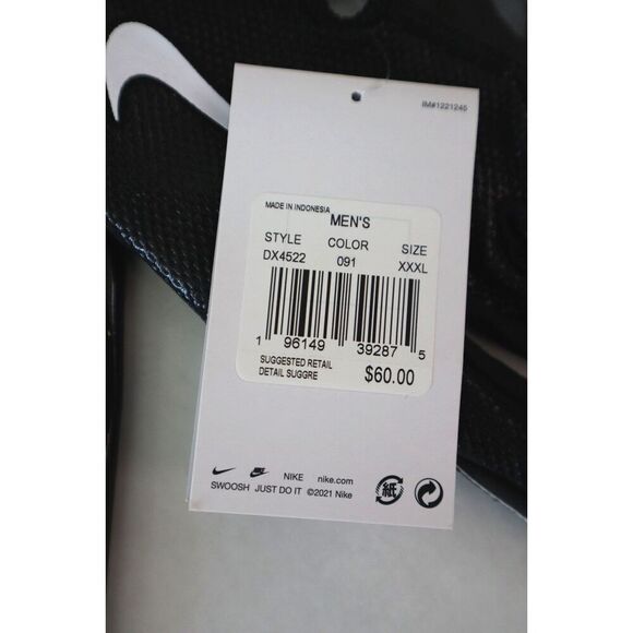 Nike DX4522-091 Men Sz 3XL Black / White Vapor Jet Wide-Receiver Football Gloves - Picture 4 of 4